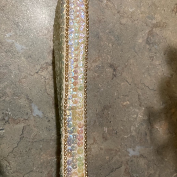 Vintage 1950s bag by Debbie hand made in Japan. Hand beaded and sequins. - Picture 7 of 8